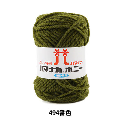 Yarn "Hamanaka Bonnie 494 Color" Hamanaka