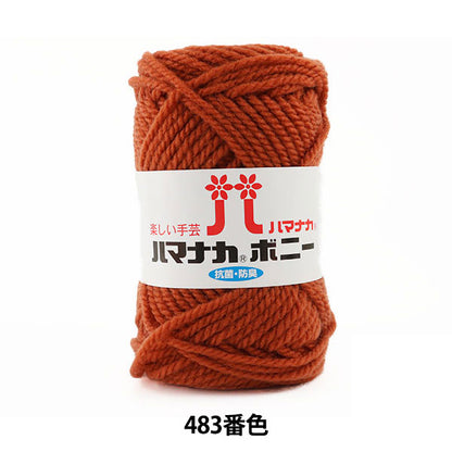 Wool "Hamanaka Bonnie 483 Color" Hamanaka Hamanaka