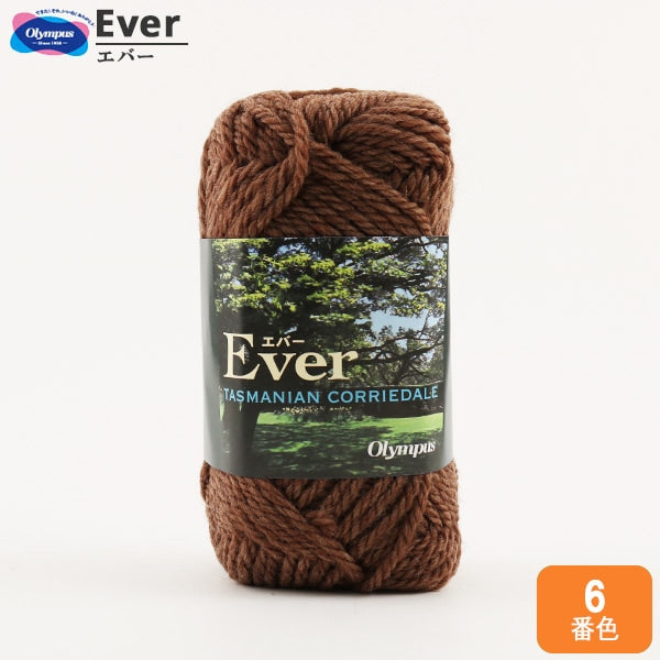 가을과 겨울털실 "Ever (Ever) 6 (Brown) Bard" Olympus