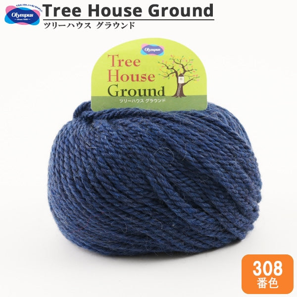 Herbst und WinterGarn "Baumhaus Boden (Baumhaus Boden) 308. Farbe" Olympus