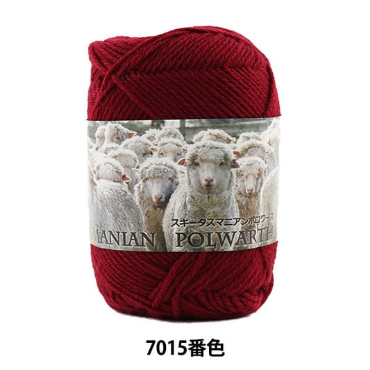 Otoño / Winter Wool "Ski Tasmanian Polwarth 7015 Color" Skiyarn Ski Yarn