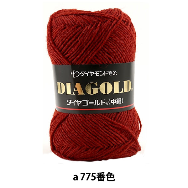 Fall and winterYarn "DIA GOLD (Diamond Gold) Medium 775th color" DIAMOND KNITTING YARN