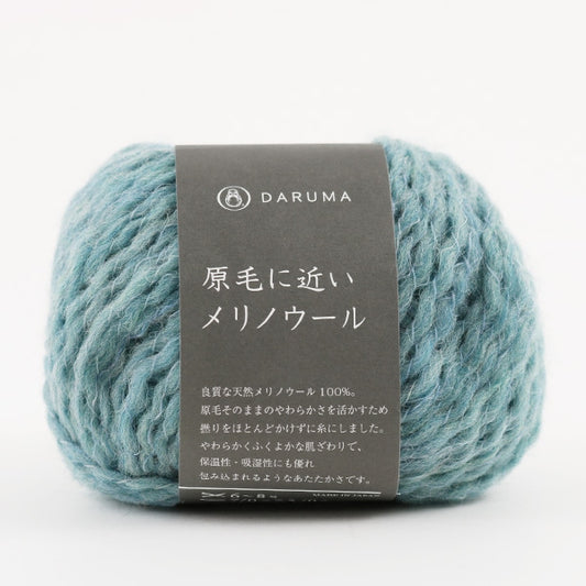 Lana autunnale / inverno "lana merino 5 ° colore vicino alla lana cruda" Daruma dharma yokota