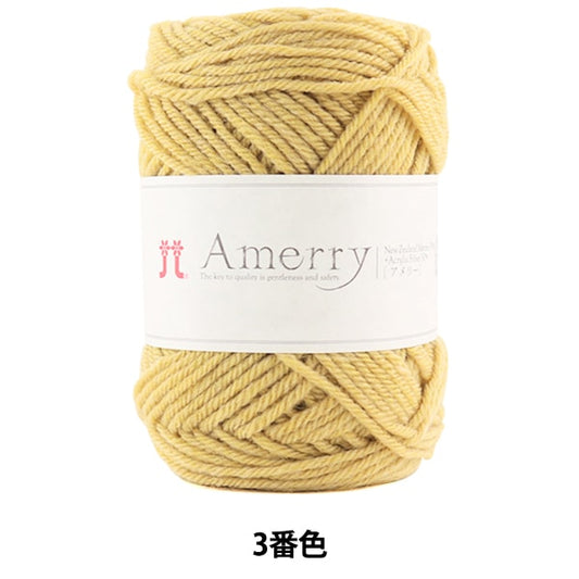 Fall and winterYarn "AMERRY 3rd color" Hamanaka