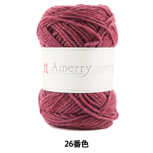 Fall and winterYarn "AMERRY 26th color" Hamanaka