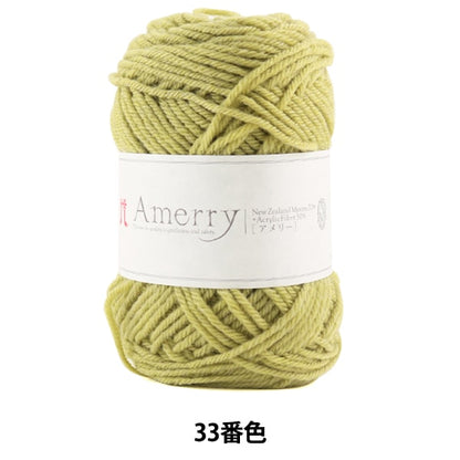 Fall and winterYarn "AMERRY (Amey) 33rd color" Hamanaka