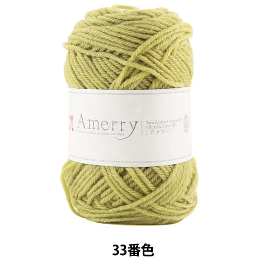 Herbst / Winter Wolle "Amerry (Amey) 33. Farbe" Hamanaka Hamanaka