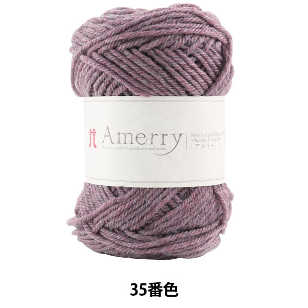 Fall and winterYarn "AMERRY 35th color" Hamanaka