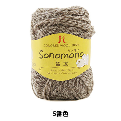 가을과 겨울털실 "Sonomono (Sonomono) Jota 5th Color" Hamanaka