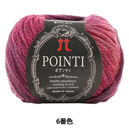 秋冬紗線 “ Pointi（Poanti）第六顏色” Hamanaka