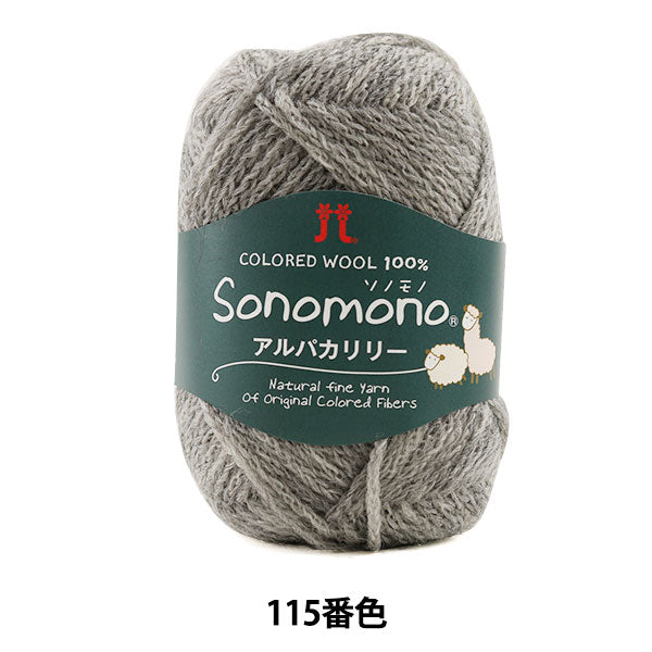 Lana autunnale / inverno "Sonomono Alpacalilly 115th Color" Hamanaka Hamanaka