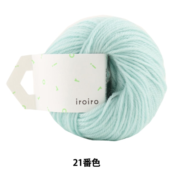 HaarGarn "Iroiro (verschiedene) 21 Farbe Minze" Daruma DARUMA Yokota