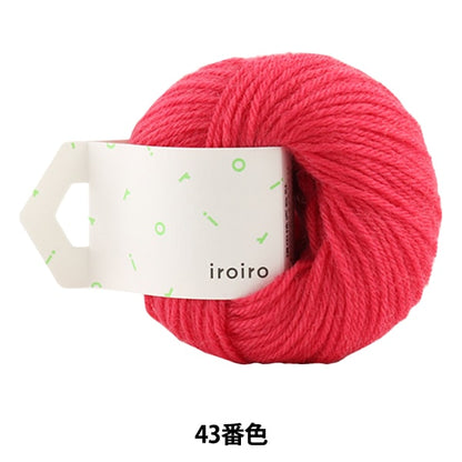 Laine "Iroiro (divers) 43th Color Radish" Daruma Dharma Yokota