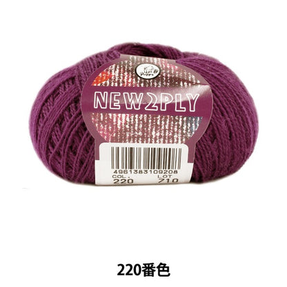 Fall and winterYarn "NEW 2PLY (New Ply) 220 color" Puppy