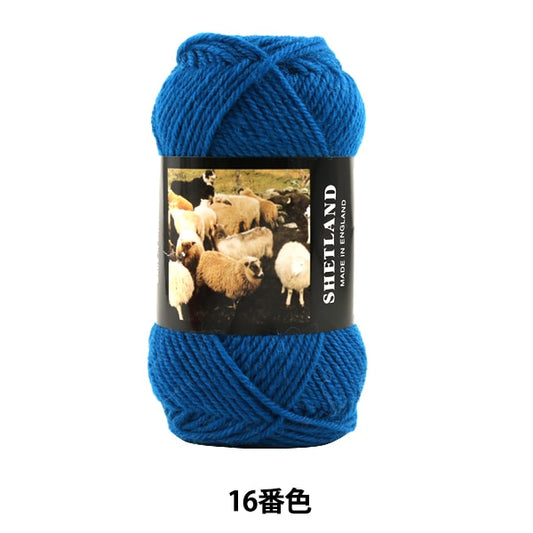 秋冬毛糸 『SHETLAND (シェットランド) 16番色』 Puppy パピー