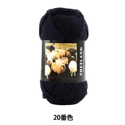الخريف/الشتاءخيوط الغزل "لون شتلاند 20" Puppy