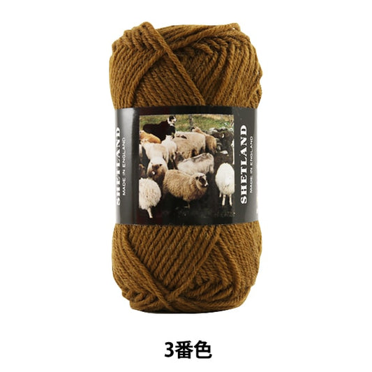 秋冬毛糸 『SHETLAND (シェットランド) 3番色』 Puppy パピー