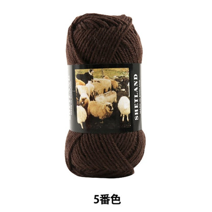 Autunno e invernoFilato "Shetland (Shetland) 5 ° colore] Puppy