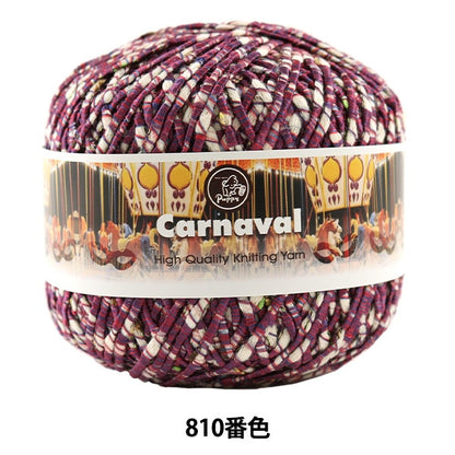 봄 / 여름털실 "Carnaval (Carnabal) 810 번째 컬러" Puppy