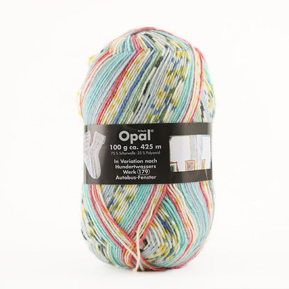 Sockyan Wool "Hundertwasser 2101 Color" Opal Opal