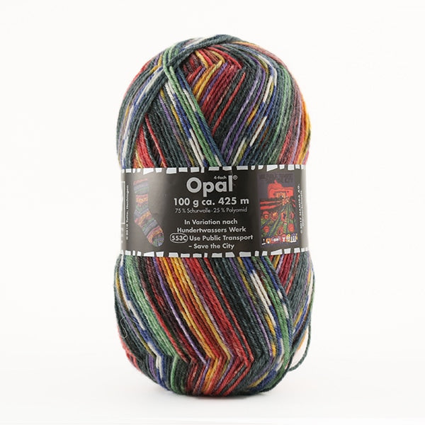 Sockyan Wool "Hundertwasser 3202 Color" Opal Opal