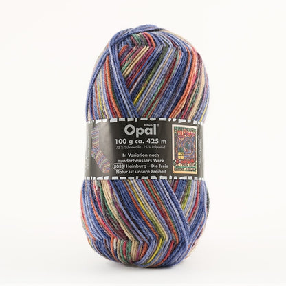 Sockyan Wolle "Hundertilser 3204 Farbe" Opal Opal