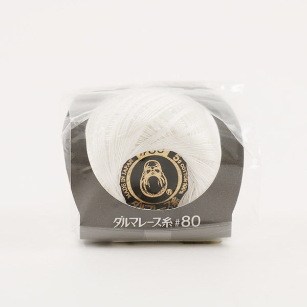 Crochet Thread 『DARUMACrochet Thread #80 5g 2nd color] DARUMA DARUMA Yokota