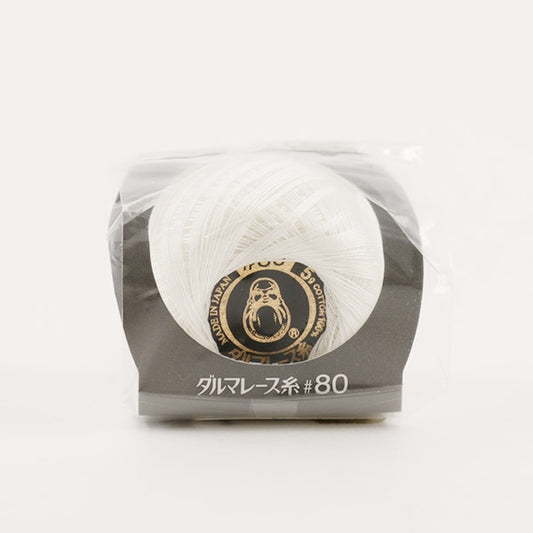 Crochet Thread 『DARUMACrochet Thread #80 5g 2nd color] DARUMA DARUMA Yokota
