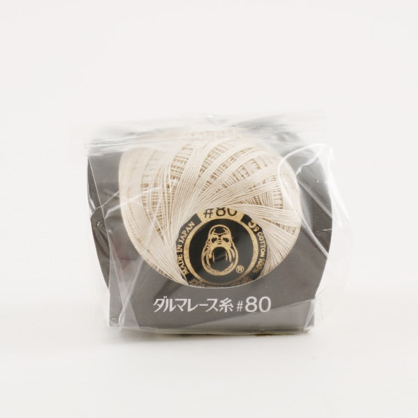 Crochet Thread 『DARUMACrochet Thread #80 5g 3rd color] DARUMA DARUMA Yokota