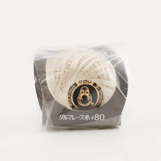 Crochet Thread 『DARUMACrochet Thread #80 5g 3rd color] DARUMA DARUMA Yokota