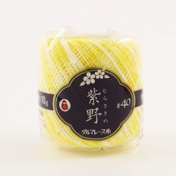 Hilo de ganchillo "Shino #40 10g Kasuri 54th Color" Daruma DARUMA Yokota