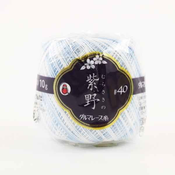 Crochet Thread "Shino #40 10g Kasuri 57th color" DARUMA DARUMA Yokota