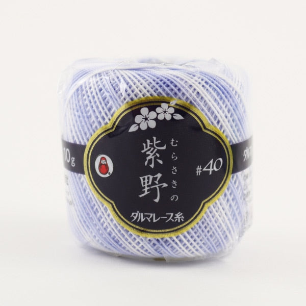 레이스 실 "Shino #40 10g Kasuri 58 번째 컬러"Daruma DARUMA 요코타