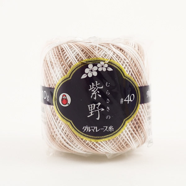 Crochet Thread "Shino #40 10g Kasuri 60th color" DARUMA DARUMA Yokota