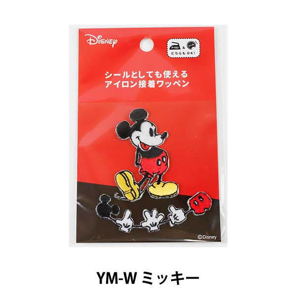 Emblem "Eisenkleber Emblem Mickey Mouse Minney Mouse A YM-W Mickey" KOKKA