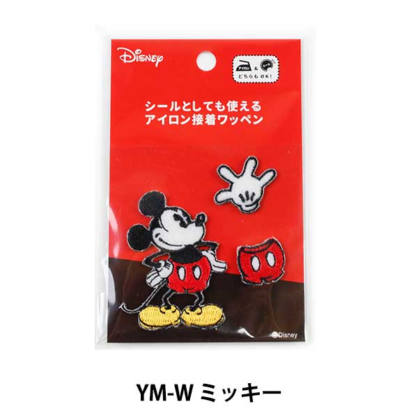 Emblem "Eisenkleber Emblem Mickey Mouse Minney Mouse F ym-W Mickey" KOKKA