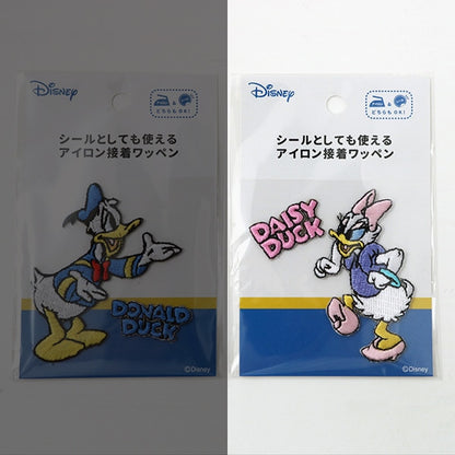 Emblema "Emblema adesivo di ferro Donald Duck Daisy Duck C: Ym-W Daisy" Kokka Kokka