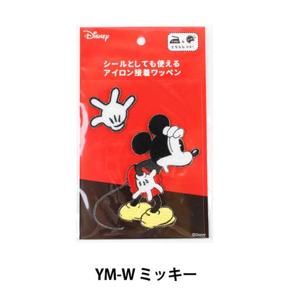 Эмблема "Железная клеяная эмблема Микки мышь мыши Mouse Mouse G YM-W Mickey" Kokka Kokka