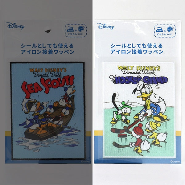 補丁 “鐵膠 補丁 迪士尼·唐納德·鴨（Disney Donald Duck）杜伊·杜伊·路易斯（Duy Louis YM-WONALD）（冰球）] KOKKA