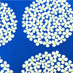 [De la cantidad 5] Fabric "Lienzo de algodón Hydrangea UP5553 USAKO KOBAYASHI" Fibra de algodón Kobayashi Kobayashi Kobayashi Fibra