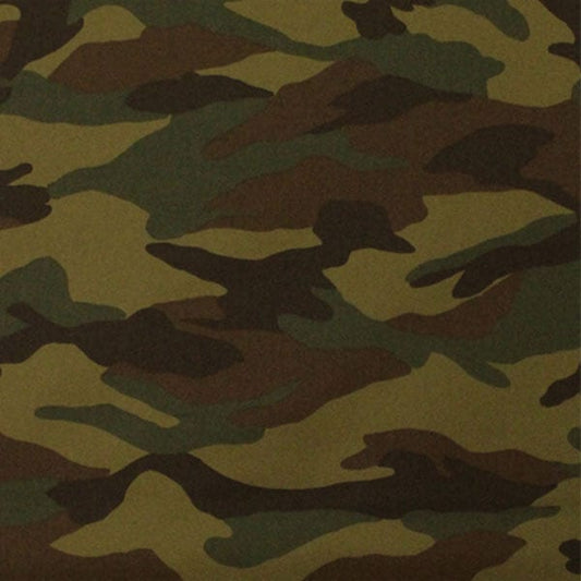 [De la quantité 5] Tissu "20S Twill Camouflage Print (Large) 88300-2 1-1 (kaki)"