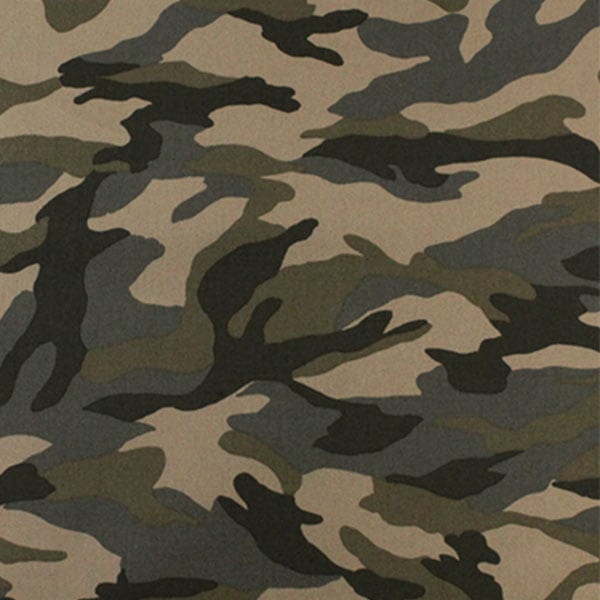 [Aus Menge 5] Stoff "20s Twill Camouflage Print (groß) 88300-2 1-3 (grau)"