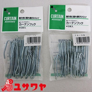 Forniture per tende "Hook per tende 75-3 10 pezzi 75-3a (375a)" Unitech Paloma Unitech Paloma