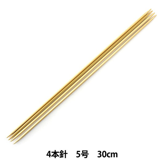 Knitting Needles "Takumi 4 needle 30cm No. 5 54-405" Clover