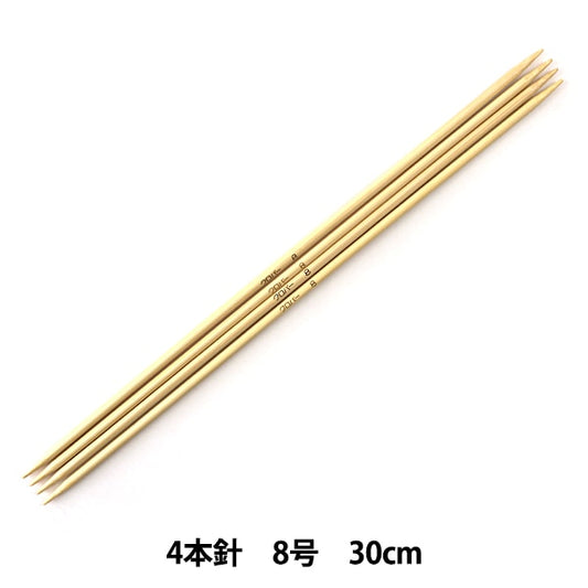 Knitting Needles "Takumi 4 needle 30cm No. 8 54-408" Clover