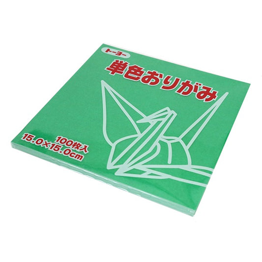 Origami Chiyo Paper "Одиночный Origami 15.0 15 Kimidori" Toyo