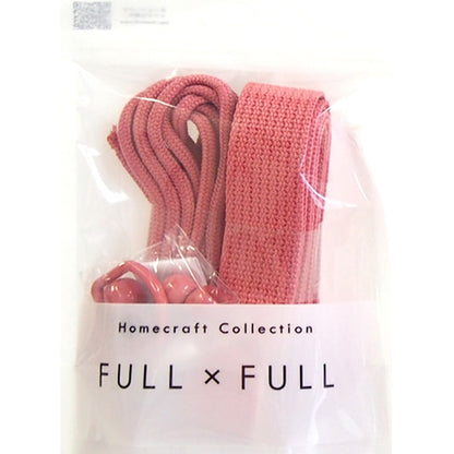 수예테이프 세트 "전체 x 풀 평범한 로즈 핑크"