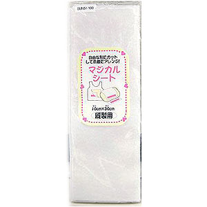 Velcro "Coser de hoja mágica (cremallera en forma de asiento) Blanco (51-100)" Kiyohara Kiyohara