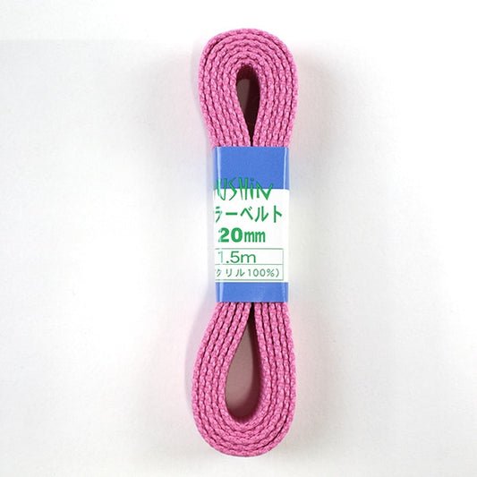 Kunsthandwerk Klebeband "Farbgürtel 20mm Breite x 1,5 m 22 dunkelrosa" yushin