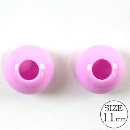 Pièces d'artisanat "Loop End 11 mm lin rose"